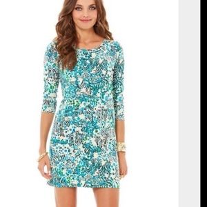 Iily Pulitzer cotton shift dress